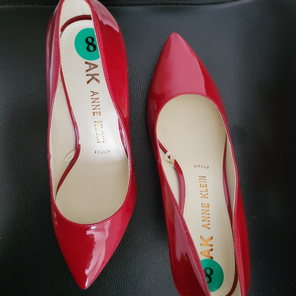 Anne Klein  Red Shoes